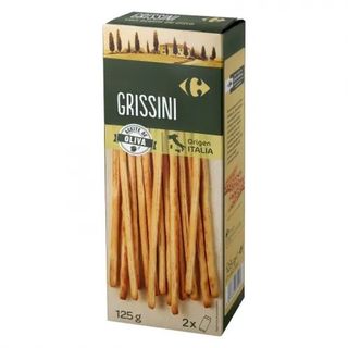 Grissini Con Aceite De Oliva Carrefour 125 Gr.