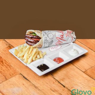 Sandwich naan merguez