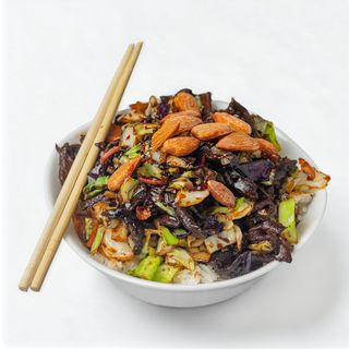 Teletina sa bademom i povrćem