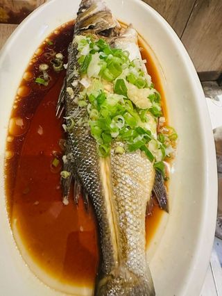 175 Branzino all'aceto ed olio (grande)