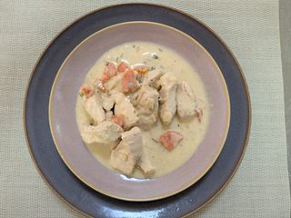 Pollo con roquefort