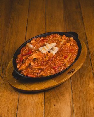 Chicken paella