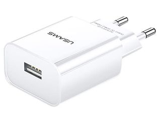 Us-cc075 T18 Ერთი Usb Სამგზავრო Დამტენი (ევროპული)