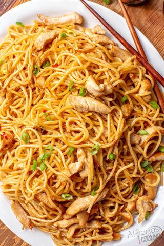 Chicken fried noodles 