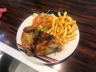 Medio Pollo Asado