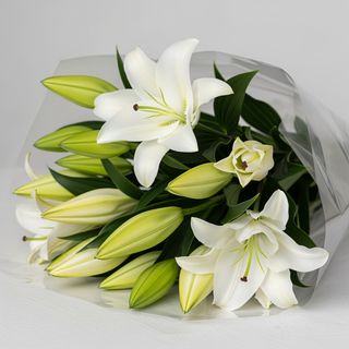 Bouquet De Lys Blancs