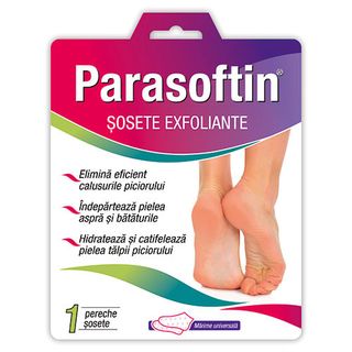 Parasoftin Sosete Exfoliante 1Pereche (128795)