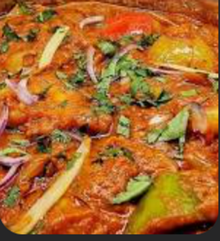 Plato De Langostinos Jalfrezi