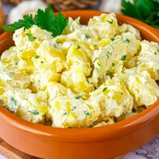Patatas alioli 