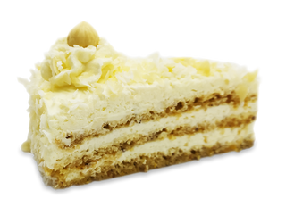 Felie tort keto raffaelo