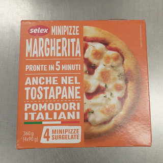 4 PIZZETTE MARGHERITA G.360