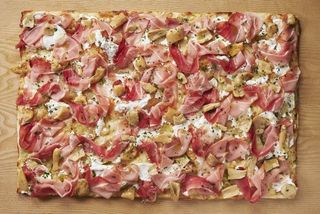 Porcini, speck e provola