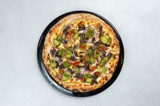 Pizza bianca supreme