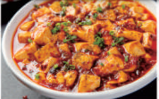 79 Tofu saltato piccante con manzo macinato