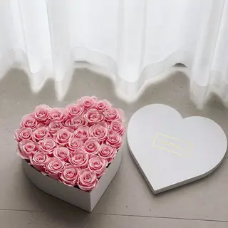Love Box - pieno di rose rosse ( grande ) 