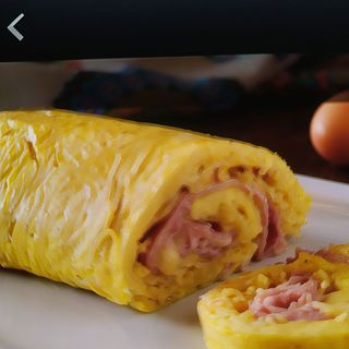 Rotolo prosciutto cotto, mozzarella, patatine