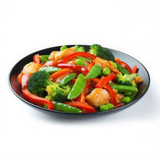 Salteado de verduras variadas