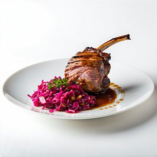 Ciolan afumat cu varza calita