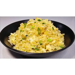 Garlic butter mitsuba fried rice