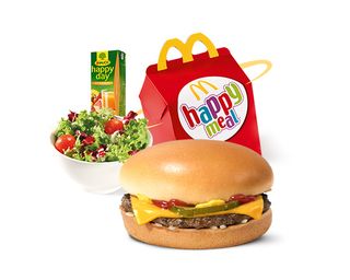 Happy Meal Cheeseburger