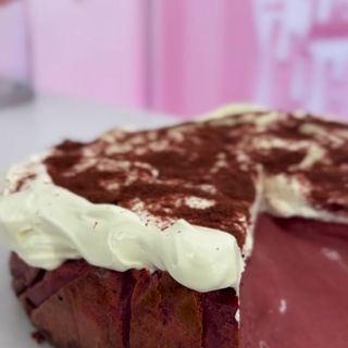 Tarta De Queso Porción Red Velvet