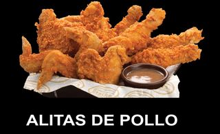 Alitas De Pollo Fritas (6 Uds.)