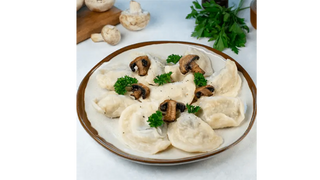 Pierogi z kapustą i borowikami 12 szt.