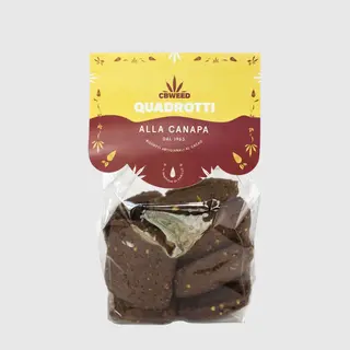 Biscoitos de Chocolate com Avelãs - Quadrotti 200gr