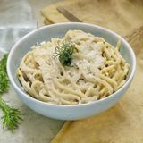 Паста с филе цыпленка и шампиньонами