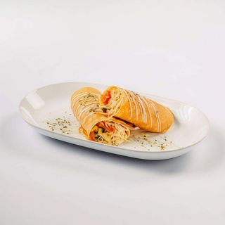 Crepe de Legumes, Frango e Queijo