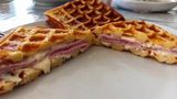 Waffle Jambon