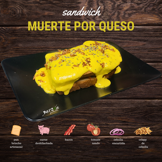 Sándwich Muerte Por Queso
