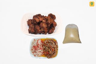 Plat De Dindon + Attiéké