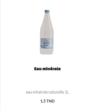 Eau Minérale 1 L