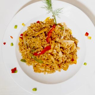 2001- ARROZ POLLO VERDURAS/RICE CHICKEN VEGETABLE  D