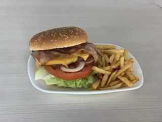 Hamburguesa De Ternera Bacon