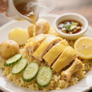 Isla Fragante – Bowl de pollo con arroz al caldo