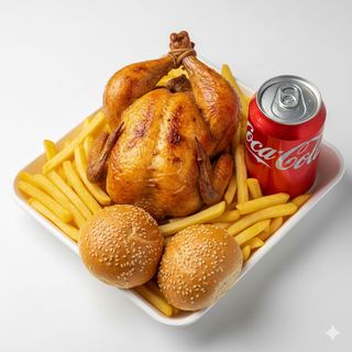 Pollo + Patate + Bibita