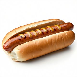 Хот-дог с кренвирш (1бр)