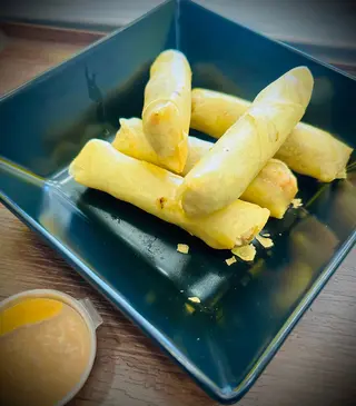 Chicken roll menù