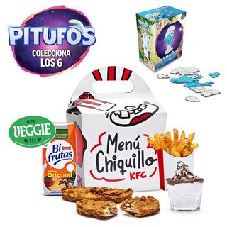 Menú Chiquillo 2 Tiras Veggie