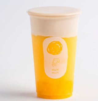 Smoothie al mango con latte di avena