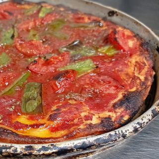 Pizza alla Vastese in Teglia