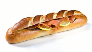 Panino con salmone