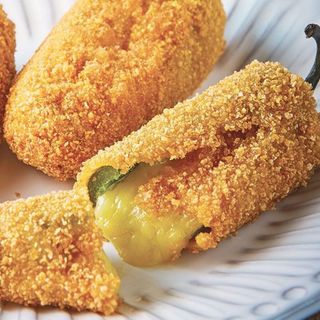 JALAPEÑO VERDE relleno CON QUESO CHEDDAR 1  unidad 