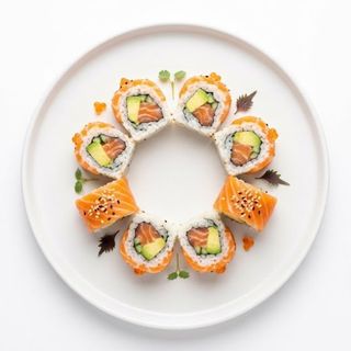 California Salmon Uramaki (8 Pzs.)