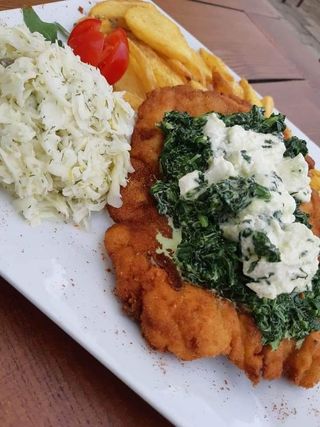 Pierś ze szpinakiem i fetą