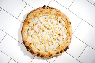 Pizza Chicken Alfredo