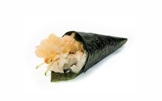 71. Temaki ebi tempura