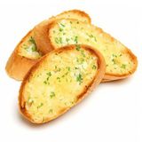 Pan con ajo y mozzarella